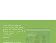 Tablet Screenshot of darcydesign.com